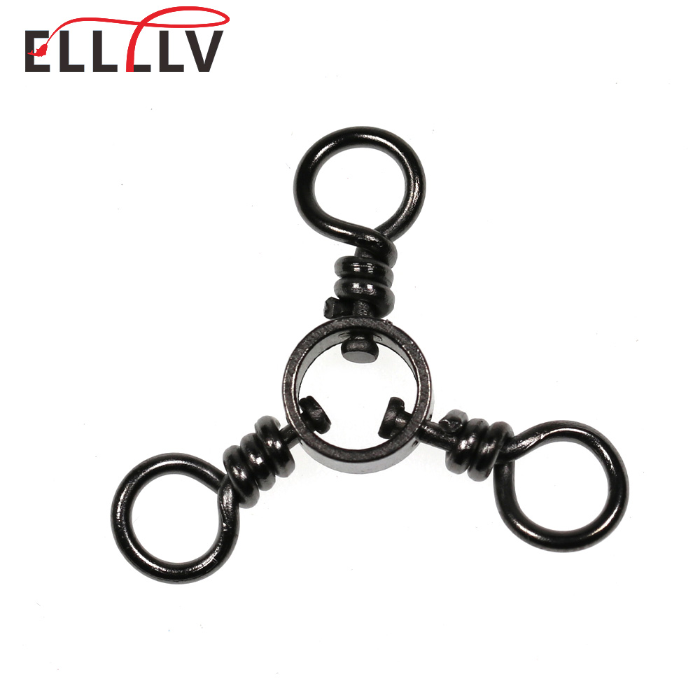 Fishing Lure Accessories - KELV-Émerillons à 3 voies pour pêche