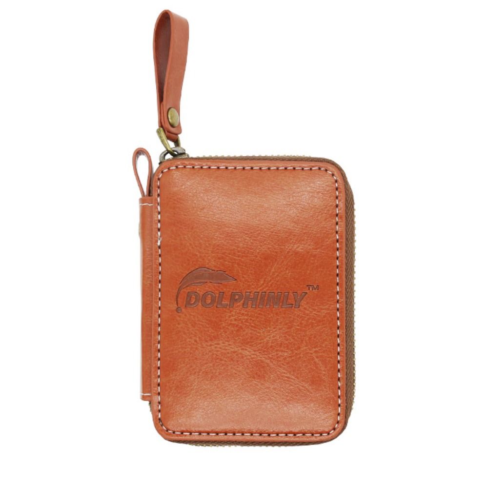 Fishing Lure Spinner - Sac de transport en cuir PU