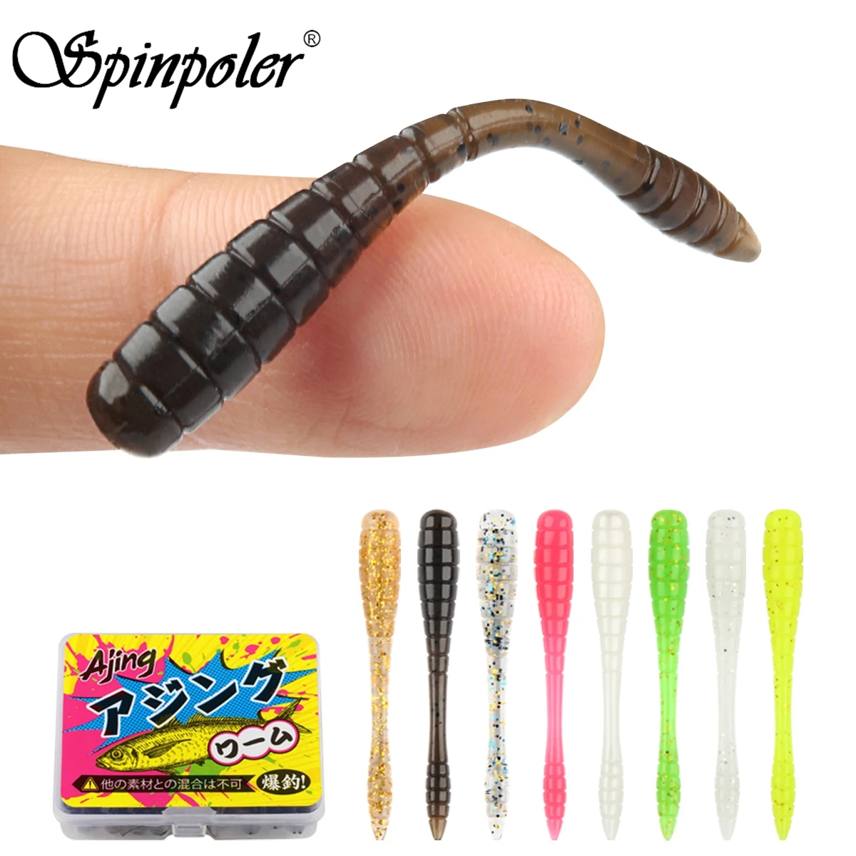 Fishing Lure Topwater - Spinpoler TPR Ajing leurres souples appâts