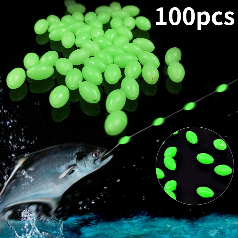 100 pcs/lot ovale nuit lumineu - Fishing Lure Making Kit avis et prix