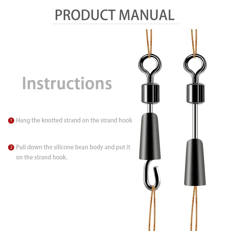 30-90 pièces Connecteur de pêc - Fishing Lure Accessories avis et prix