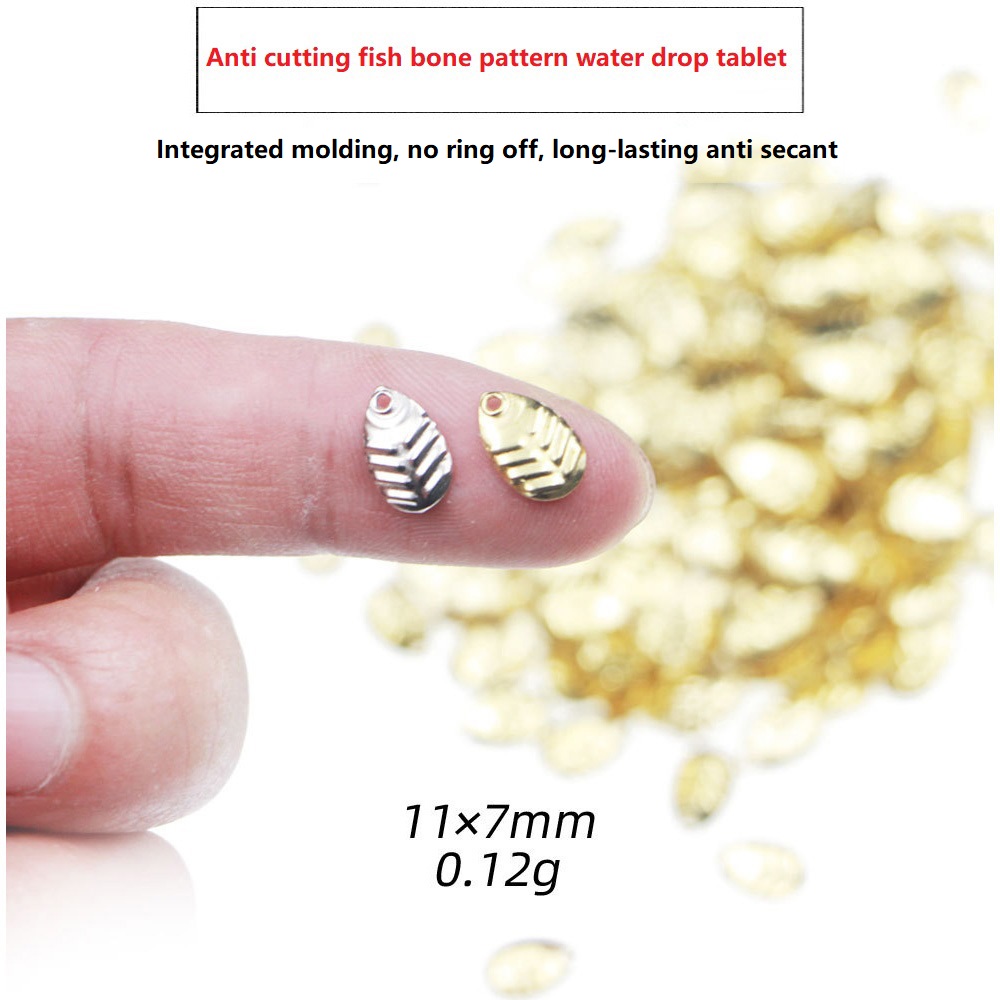 50 pièces/lot bricolage pêche  - Fishing Lure Spinner avis et prix
