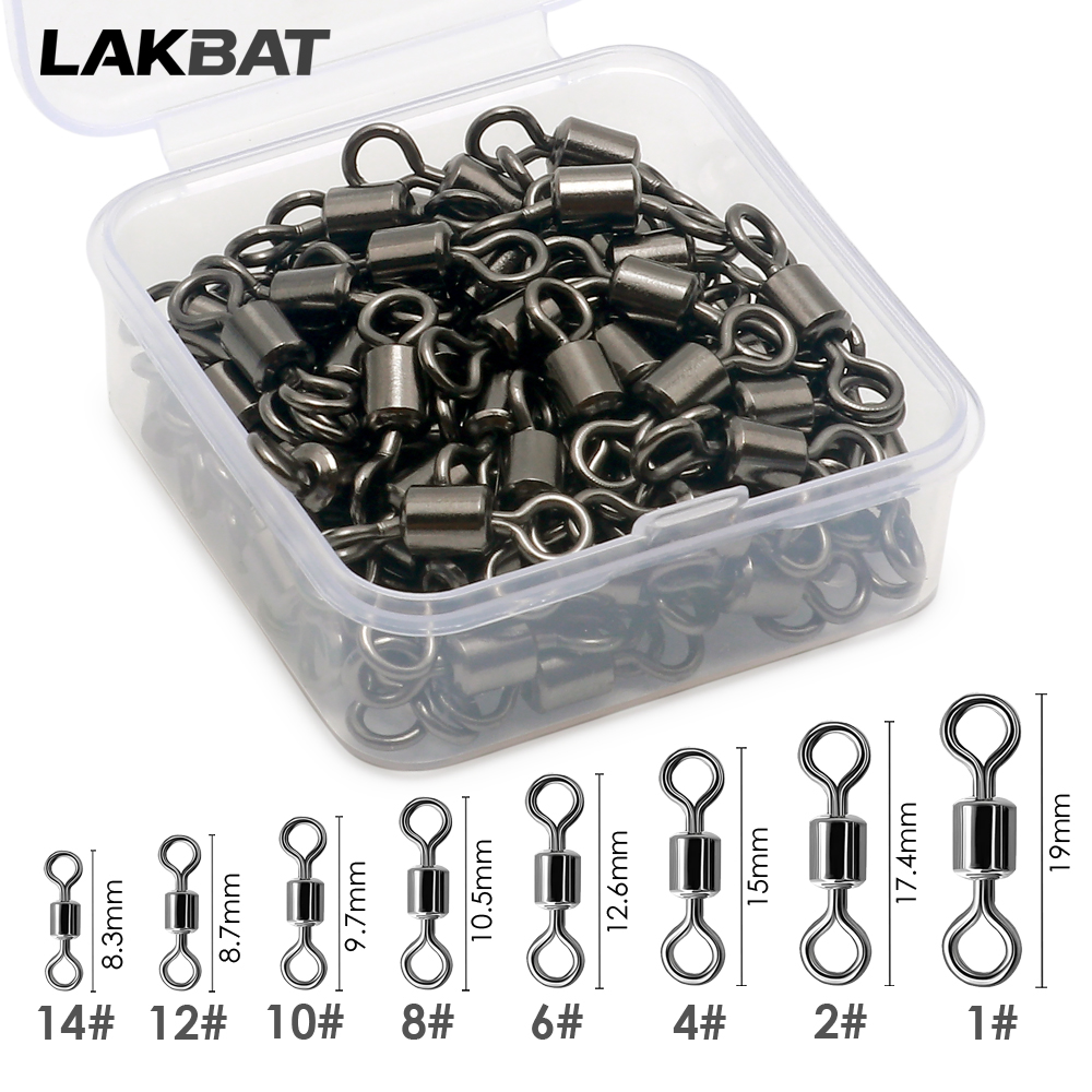 100 pièces de connecteurs pivo - Fishing Lure Spinner avis et prix