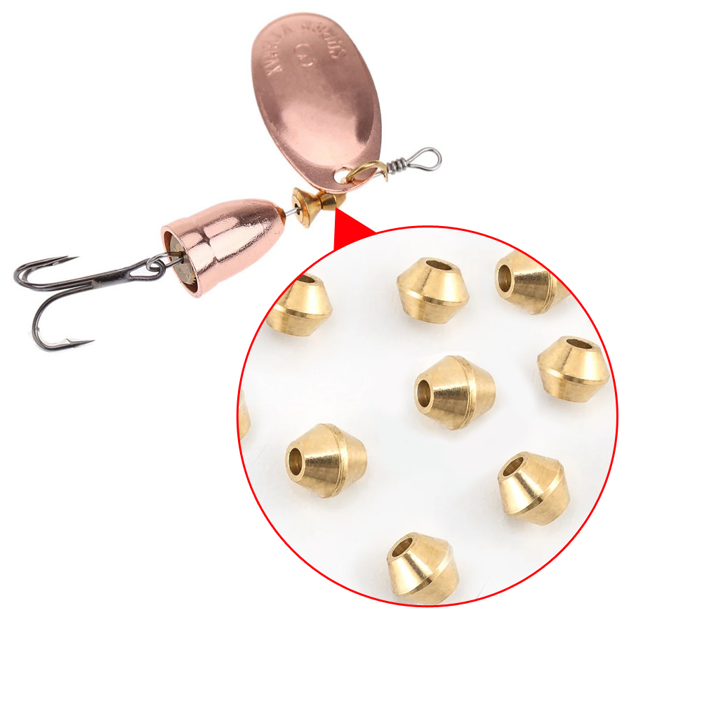 40 pièces bricolage leurre en  - Fishing Lure Spinner avis et prix