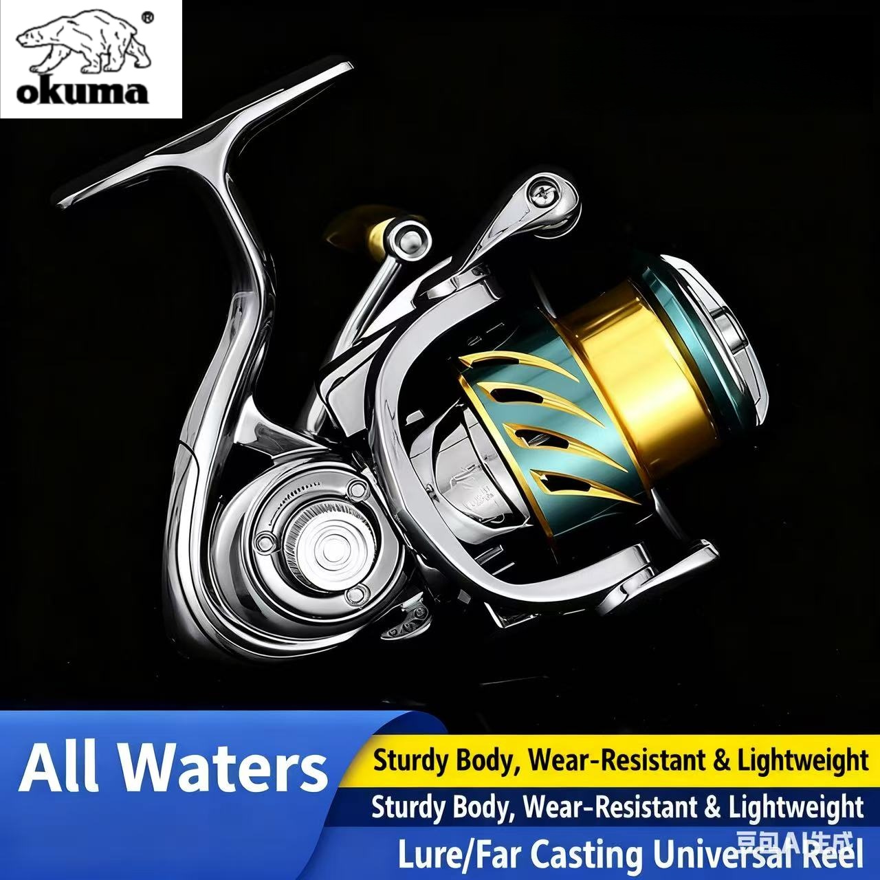 Okuma – moulinet de pêche univ - Kastking Reel Zephyr avis et prix