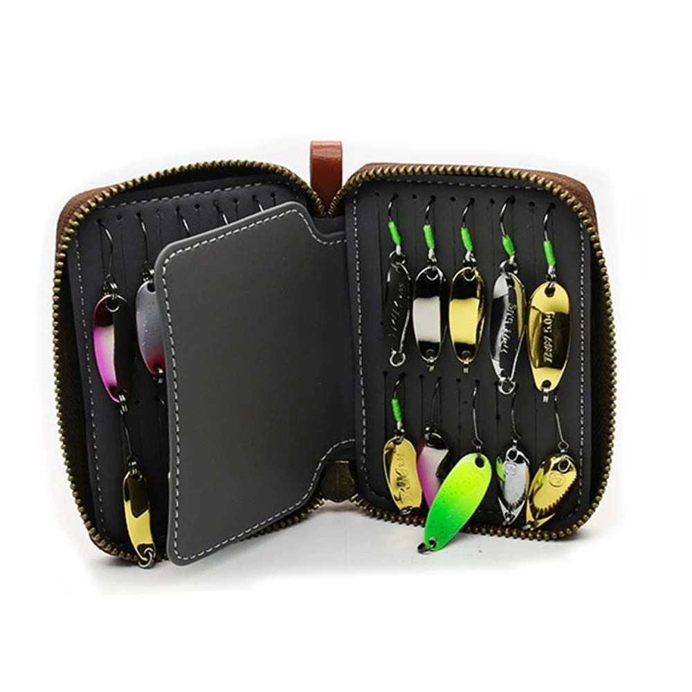 Sac de transport en cuir PU po - Fishing Lure Spinner avis et prix